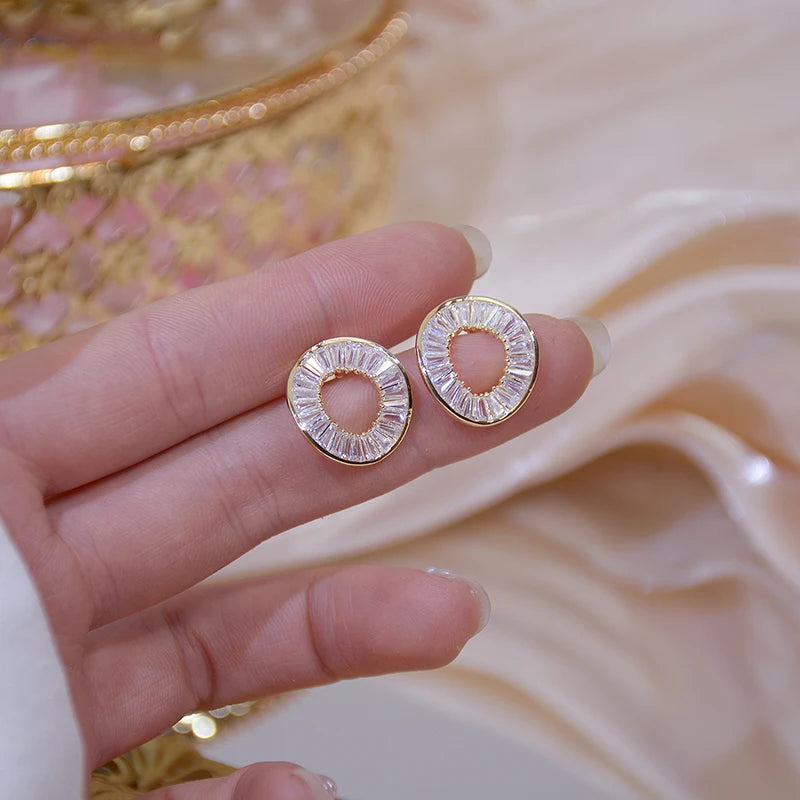 Luna Halo Studs