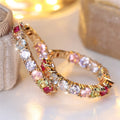 Prism Huggie Hoop Earrings