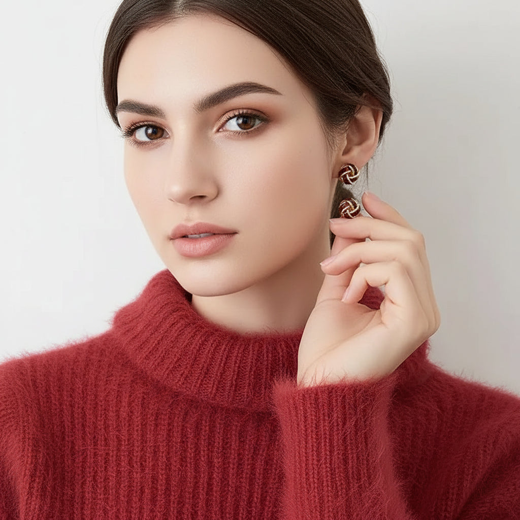 Vela Knot Studs