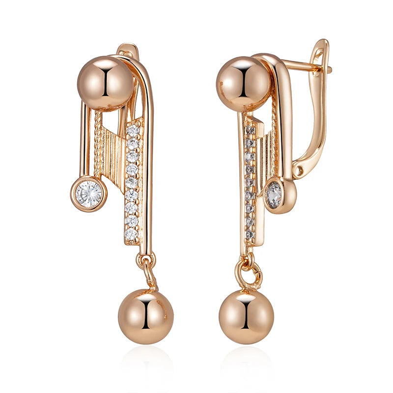 Celeste Orb Drop Earrings