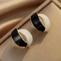 Sculpted Arc Studs